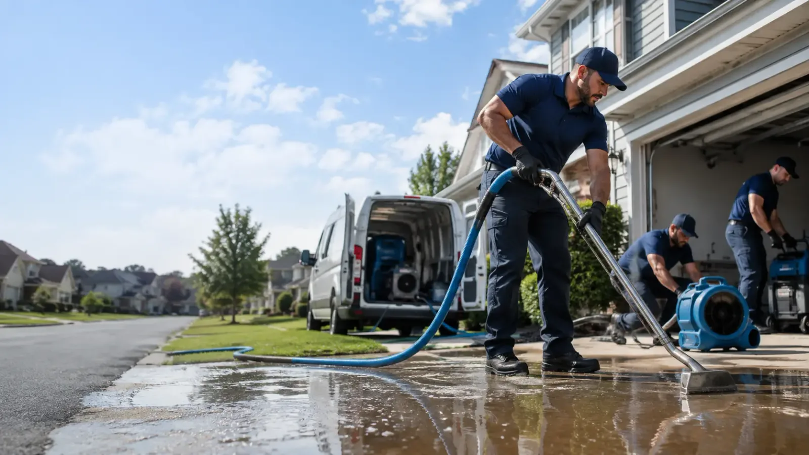Storm-Related Flood Cleanup in Jordan, MN